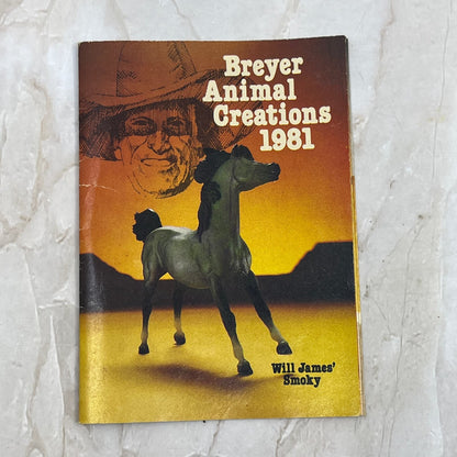 1981 Breyer Animal Creations Mini Pamphlet Will James’ Smoky Horse SB8