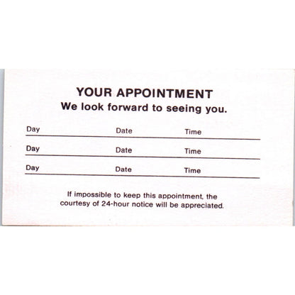 Debbie Ann's Beauty Salon Betty Grossman Long Beach Vtg Business Card SD8-B10