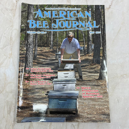 2011 May - American Bee Journal Magazine - Bees Beekeeping Honey M9