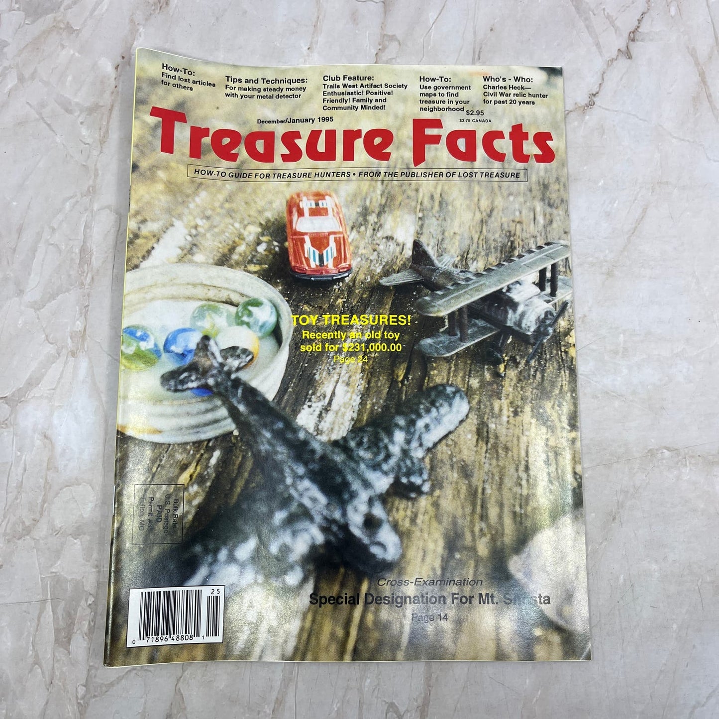 1995 Dec/Jan - Treasure Facts Magazine - Treasure Hunting Metal Detecting M17