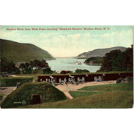 c1910 Hudson River West Point Hendrick Hudson Spanish American War Postcard PE7
