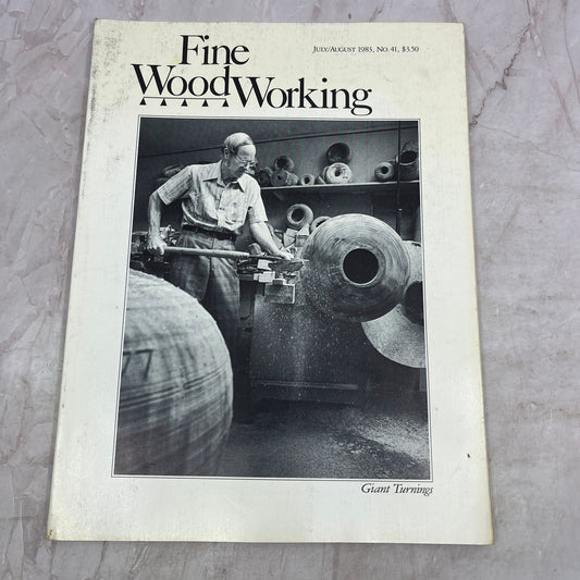 Giant Turnings - July/Aug 1983 No 41 - Taunton's Fine Woodworking Magazine M35