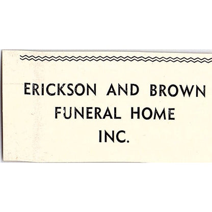 Clyde Trammel Ins, Erickson and Brown Funeral Home Inc - Taft CA 1965 Ad AF8-S24
