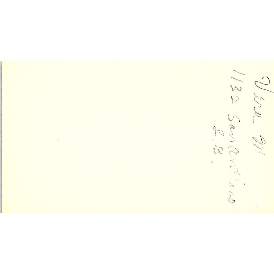 Neurological Surgery, William Hyman M.d. Long Beach CA, Business Card SF3-B8