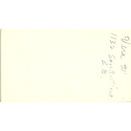 Neurological Surgery, William Hyman M.d. Long Beach CA, Business Card SF3-B8