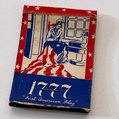 1776 Washington Crossing the Delaware Vintage Matchbook Cover TB8-MB3-8