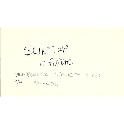 Family Practice and Surgery, Leo L. Hartman, Lakewood, CA Business Card SF3-B8