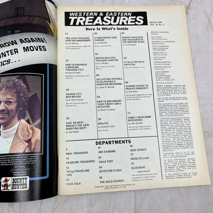 1984 March - Western & Eastern Treasures Magazine - Treasure Hunting Gold M12