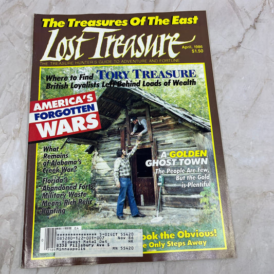 1986 April - Lost Treasure Magazine - Treasure Hunting Gold Prospecting M15