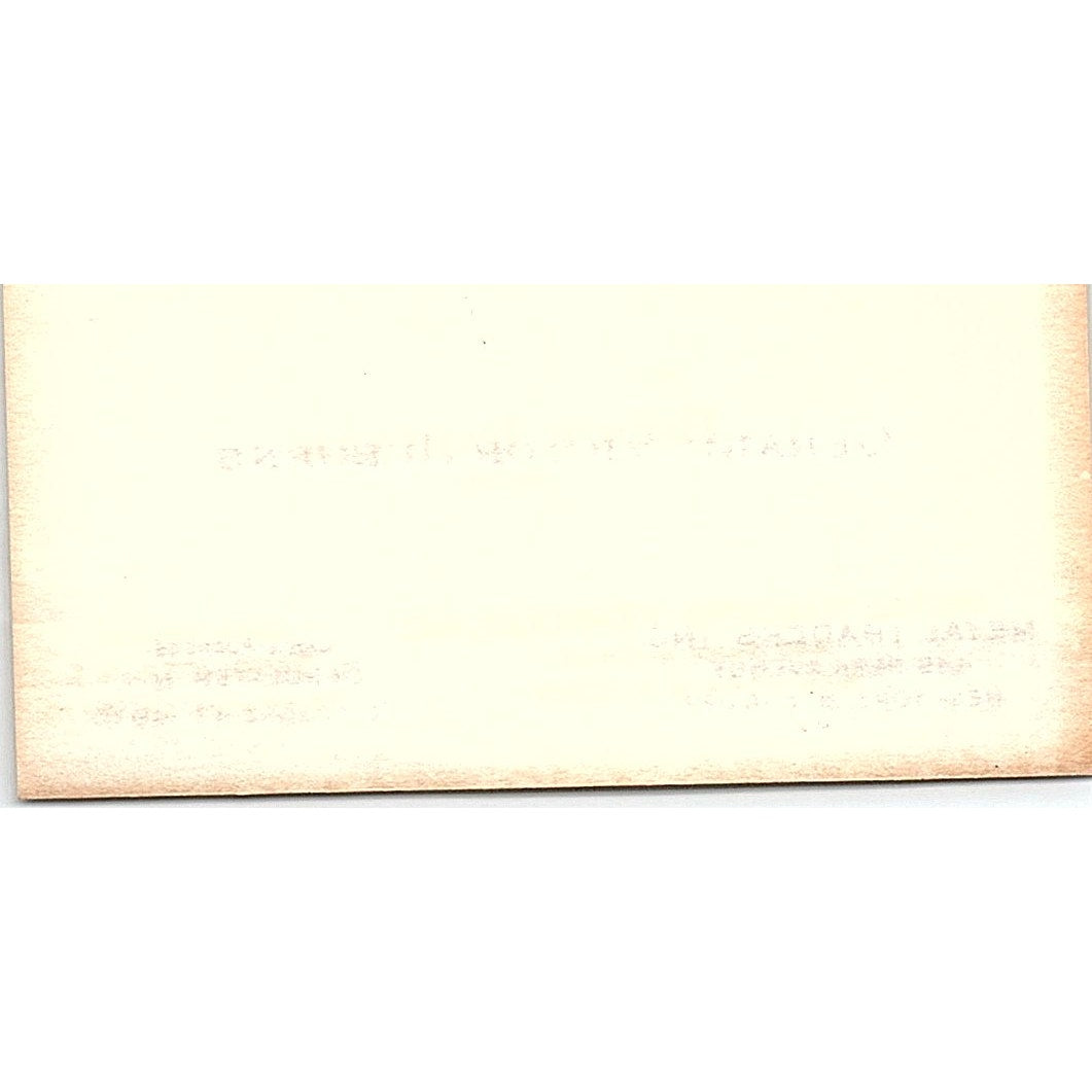 Gerard Victor Jurgens Metal Traders Inc Serolatem NY Vtg Business Card SC9-B12