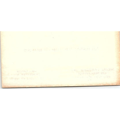 Gerard Victor Jurgens Metal Traders Inc Serolatem NY Vtg Business Card SC9-B12