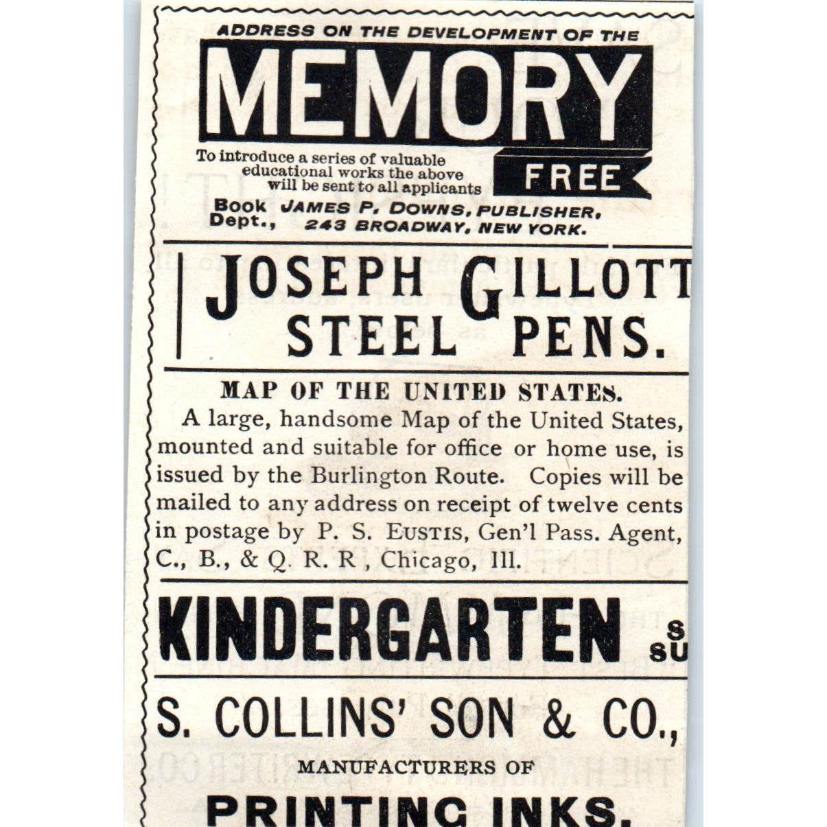 The Hammond Typewriter Co NY c1890 Victorian Ad AE8-CH7