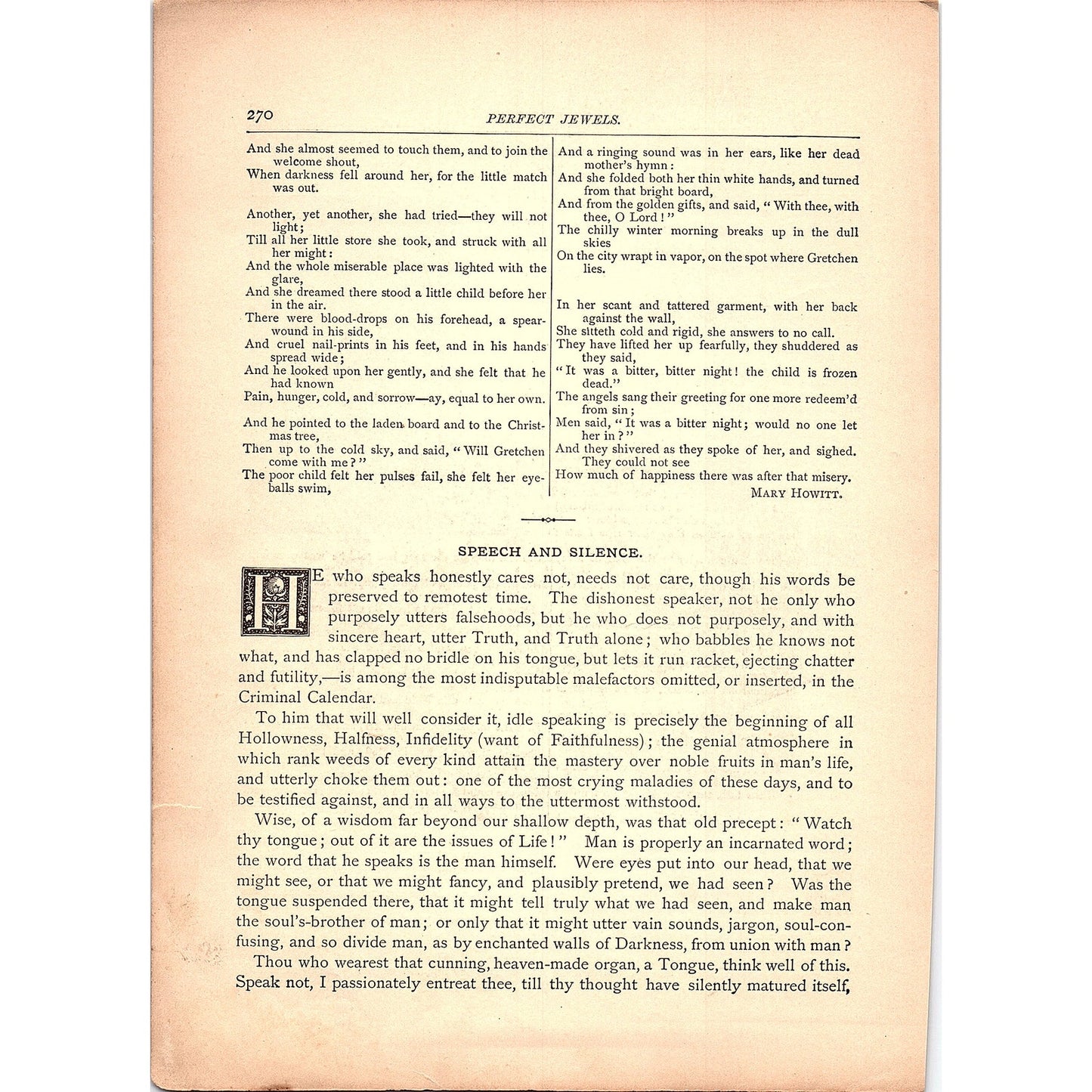 New Years Eve Hans Christian Andersen 1884 Poem TA5-CJ-2
