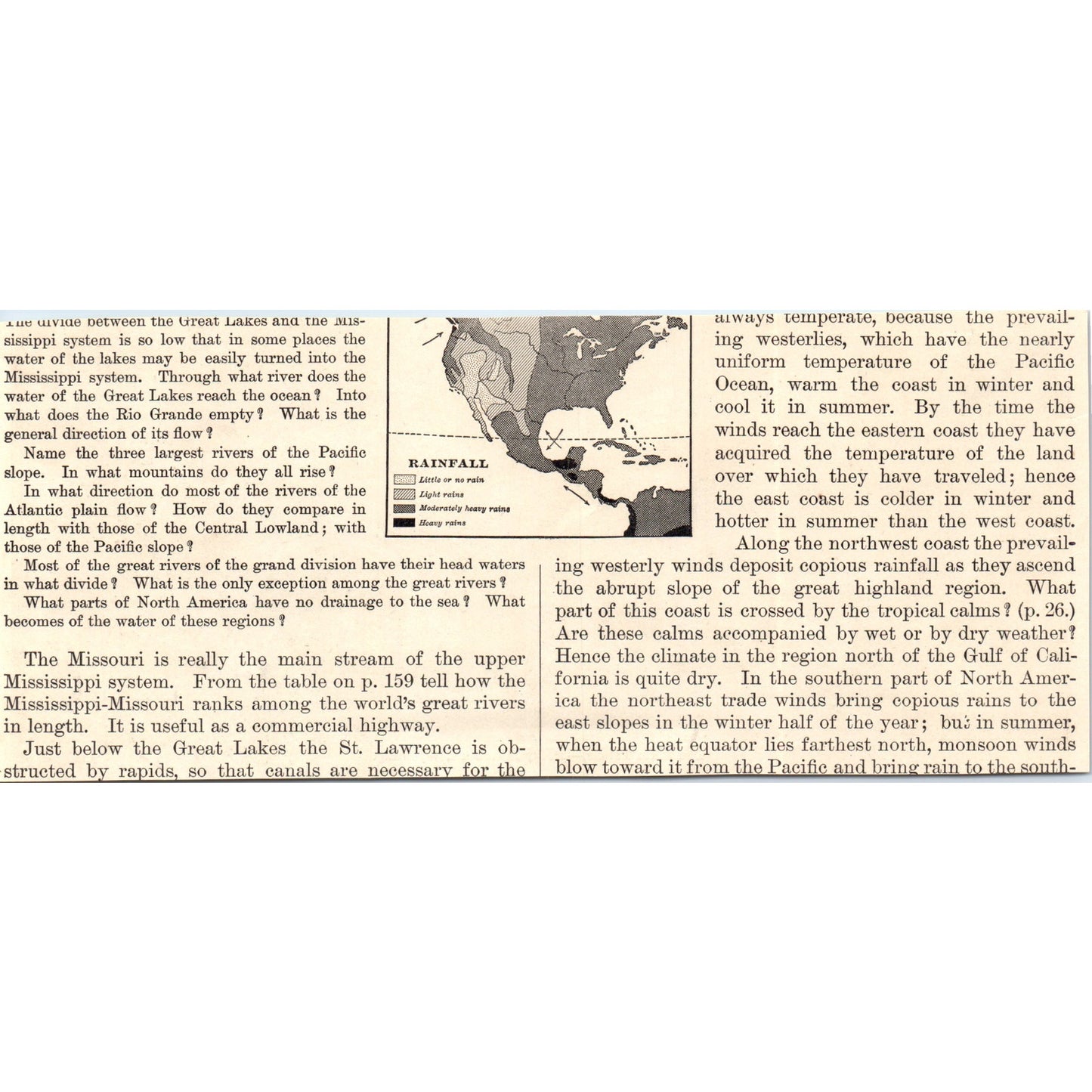 The Three Tetons Rocky Mountains Wyoming 1901 Engraving AF2-A6