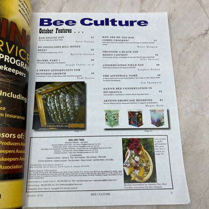 2018 Oct Bee Culture Magazine Magazine - Magazine of American Beekeeping M7