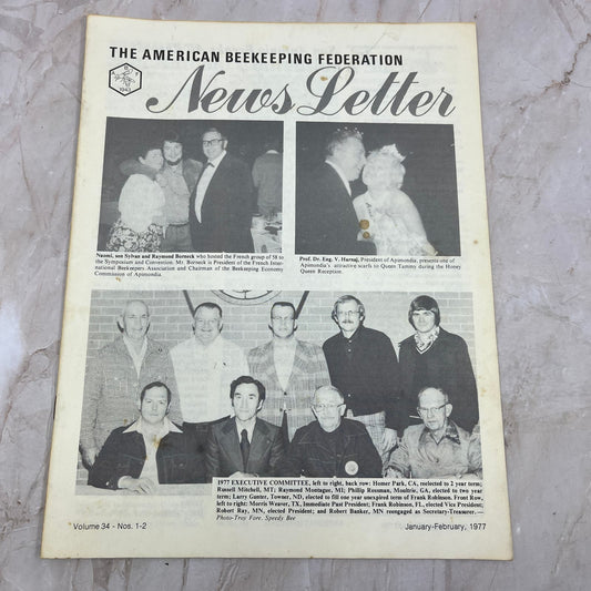 1977 Jan/Feb American Beekeeping Federation Newsletter Gainesville FL M15