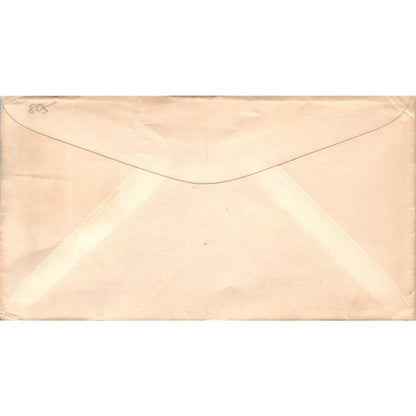 1938 Washington DC to O.L Humbert Arkansas City KS Envelope Postal Cover AF1-RR4