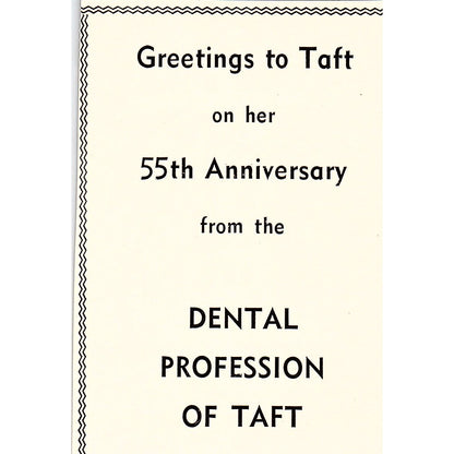 Kern Mutual Telephone Co, Dental Profession of Taft - Taft CA 1965 Ad AF8-M6