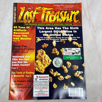 2002 Nov - Lost Treasure Magazine - Treasure Hunting Gold Prospecting M14