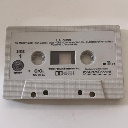 L.A. Guns Self-Titled Cassette Tape TB6-OT2