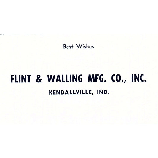 Flint & Walling Mfg Co Inc Kendallville Indiana 1964 Ad AG1-M7