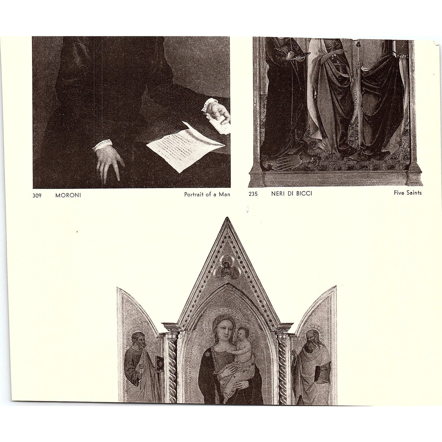Moroni - A Gentleman in Adoration Before the Madonna Art Print 6x7 V12