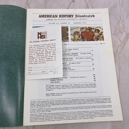 1979 Feb - American History Illustrated Magazine - Franklin's Bookshop M21