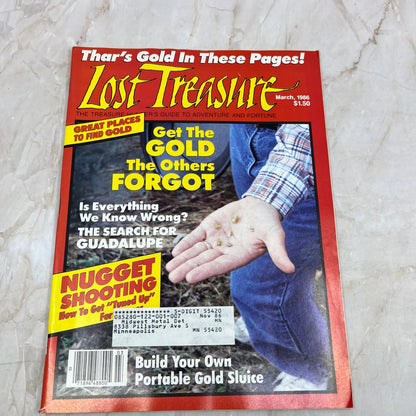 1986 March - Lost Treasure Magazine - Treasure Hunting Gold Prospecting M15