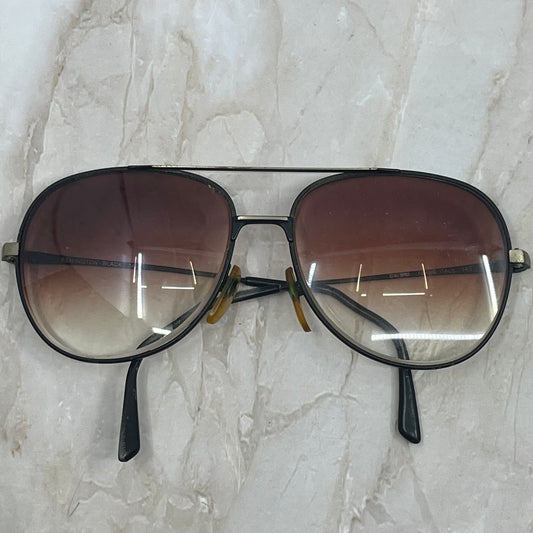 Retro BerDel 145 Remington Black Aviator Sunglasses Eyeglasses Frames TD7-G3-7