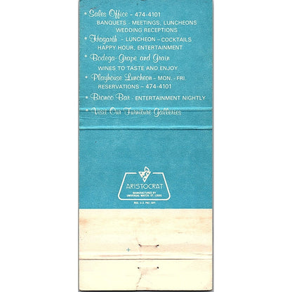 Chanhassen Dinner Theatres Minnesota Vintage Matchbook MM4-10