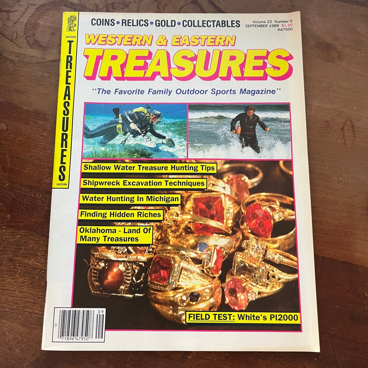 1988 Sept - Western & Eastern Treasures Magazine - Treasure Hunting Gold M11