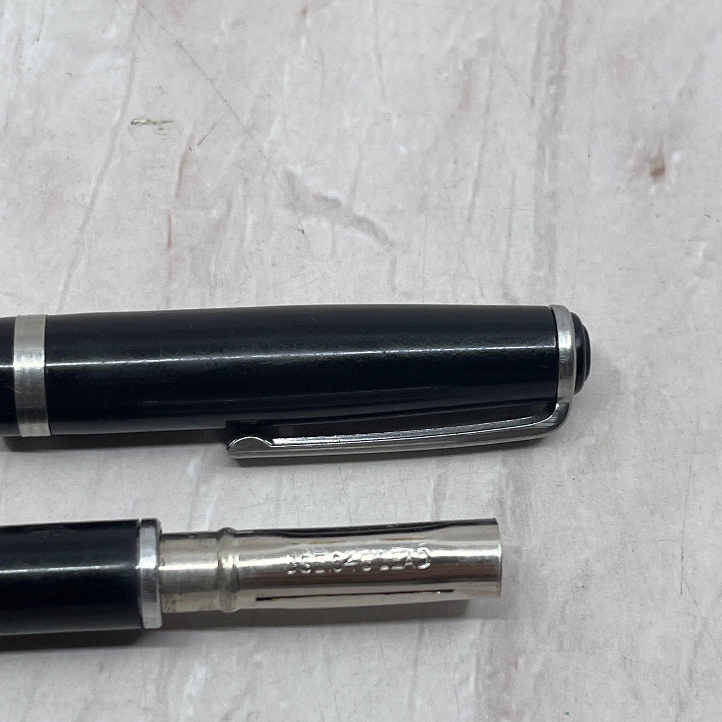 Esterbrook J Repeating Black and Silver Tone Vintage Mechanical Pencil SB8-Y1