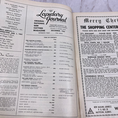 Gem Hunting in Burma - Lapidary Journal Magazine - Dec 1962 M26