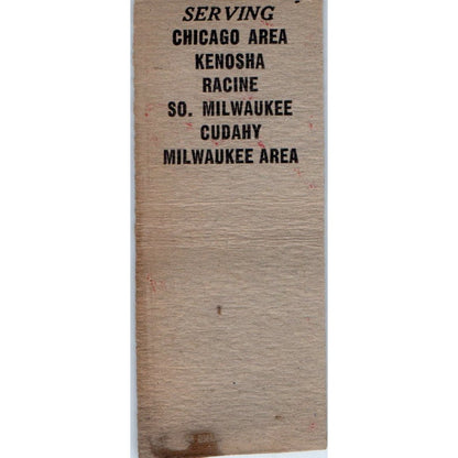 Royal Transit Inc Chicago Milwaukee Area Vintage Matchbook Cover SD2-Y3