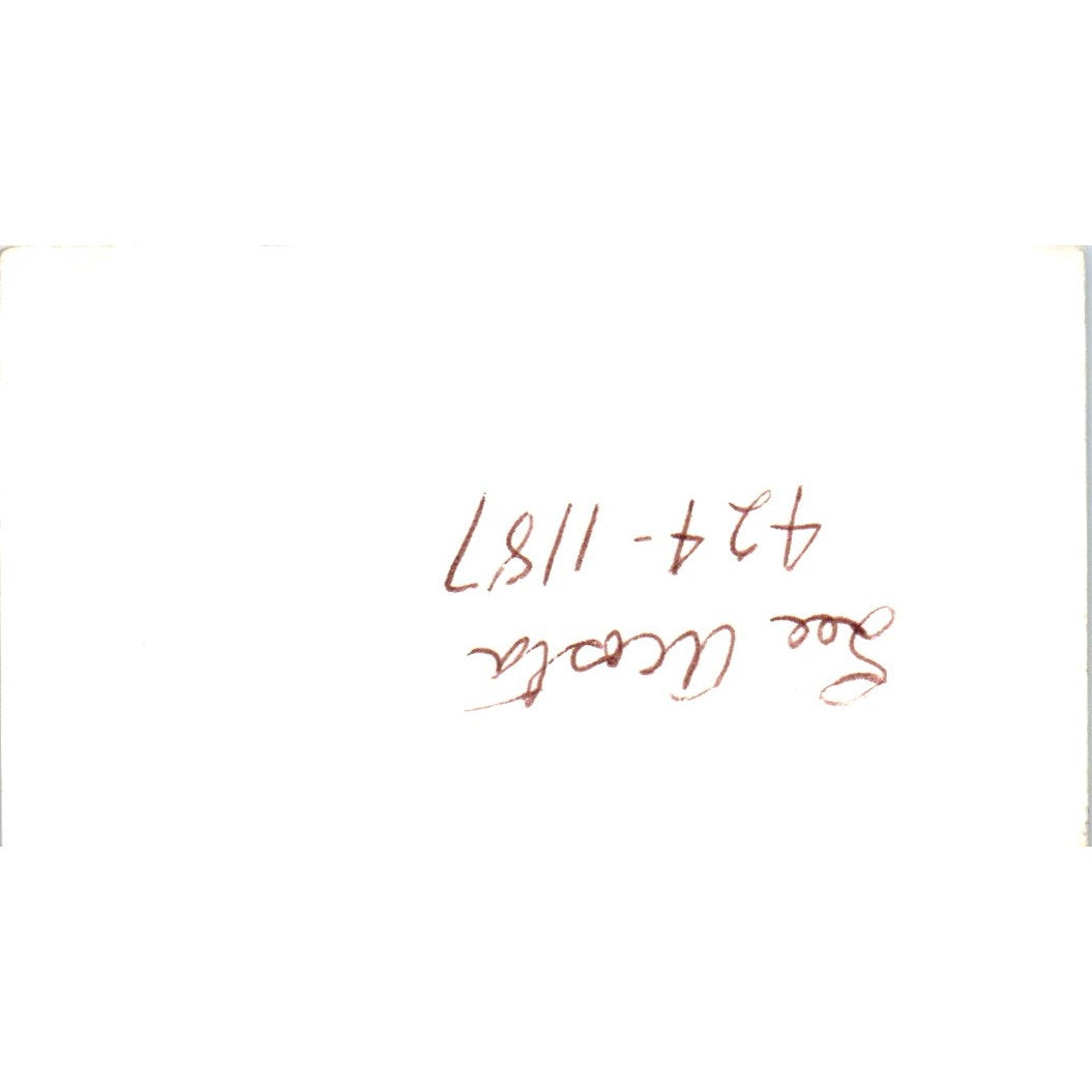 W.C. Bill Gilbert Exxon Oil Baytown TX Vintage Business Card SD8-B21