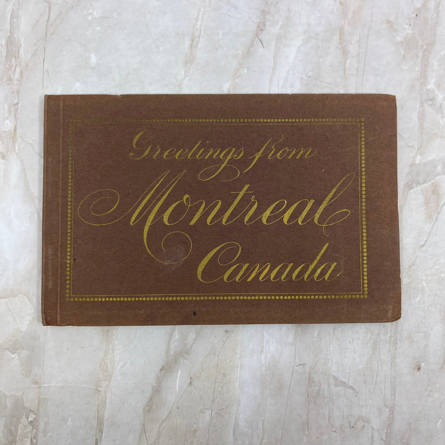 Greetings from Montreal Canada Souvenir Book Postcards PXS