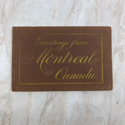 Greetings from Montreal Canada Souvenir Book Postcards PXS