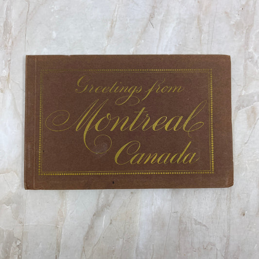 Greetings from Montreal Canada Souvenir Book Postcards PXS