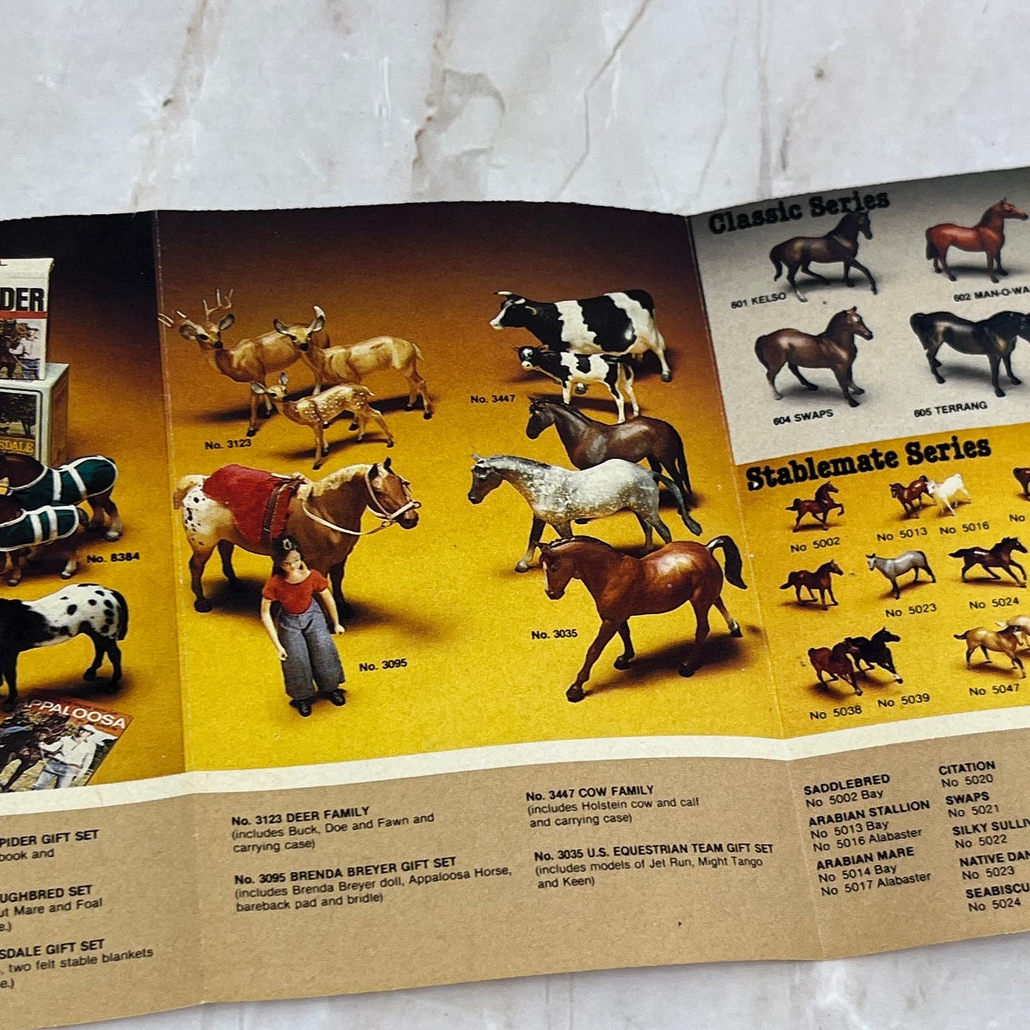 1981 Breyer Animal Creations Mini Pamphlet Will James’ Smoky Horse SB8