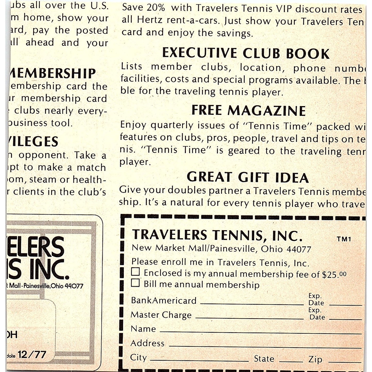 Marco Beach Hotel & Villas Tennis Resort Marco Island FL 1977 Ad AF3-M2