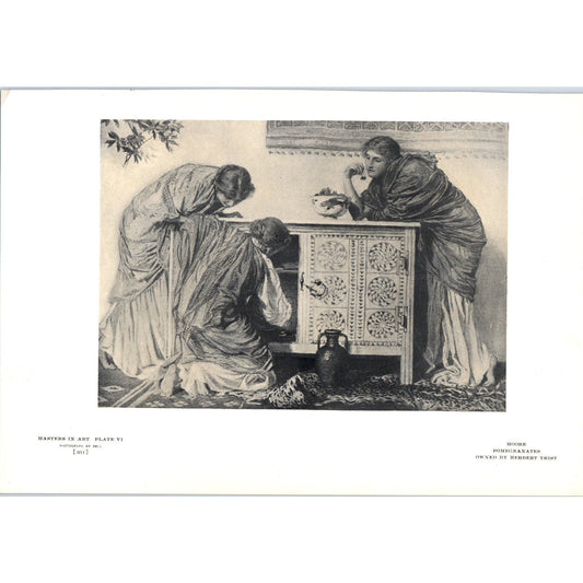 Pomegranates - Moore c1905 Art Print D12