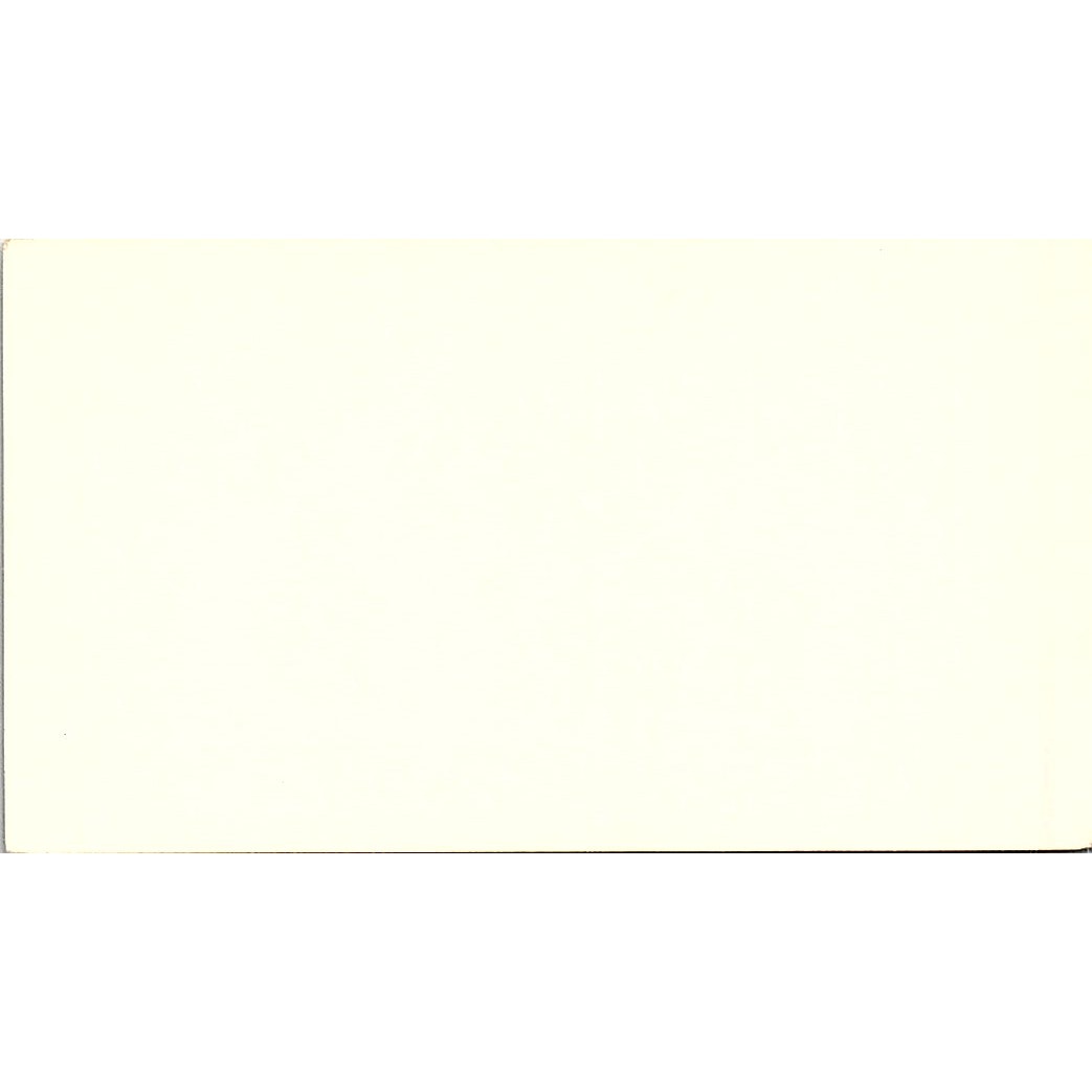 Ritter's Quality Meats Long Beach Vintage Business Card SD9-B11