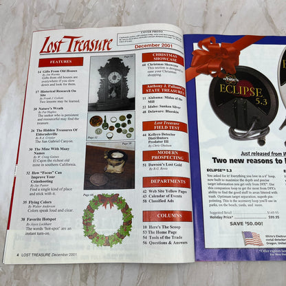 2001 Dec - Lost Treasure Magazine - Treasure Hunting Gold Prospecting M14