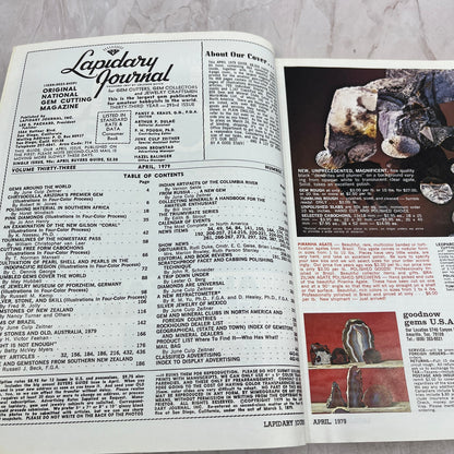 33rd Year Rockhound Buyers Guide - Lapidary Journal Magazine - Apr 1979 M23