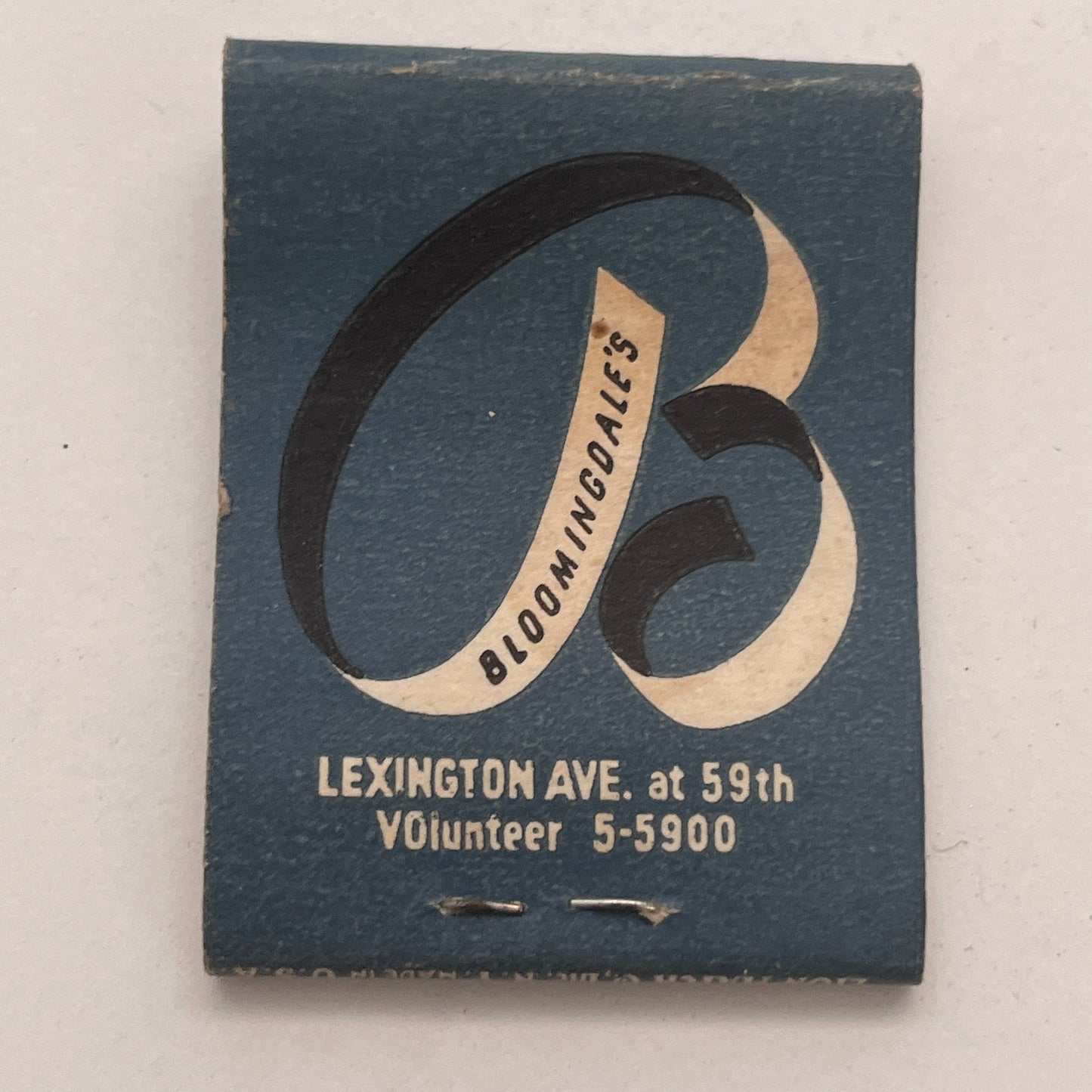 Bloomingdale's Lexington Ave at 59th Vintage Matchbook Cover TB8-MB2-7