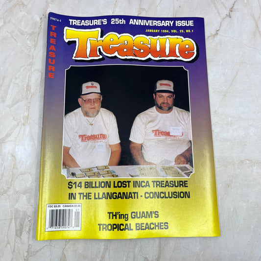 1994 Jan - Treasure Magazine - Treasure Hunting Prospecting Metal Detector M16