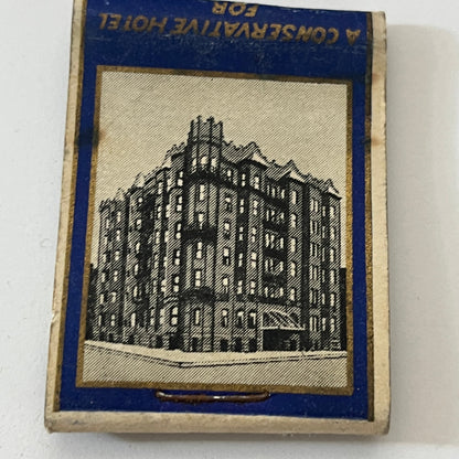 Hotel Victoria Copley Square Boston Vintage Matchbook Cover TB6-MB1-3