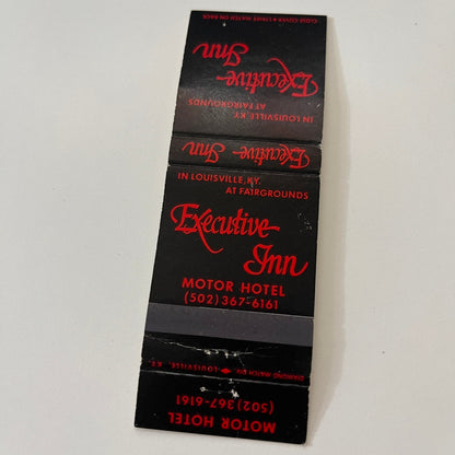 Executive Inn Motor Hotel Louisville KY Vintage Matchbook Cover TB6-MB2-1