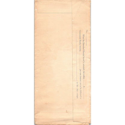 Merchants National Bank Plattsburgh NY Victory Liberty Bond Envelope AF7-E6