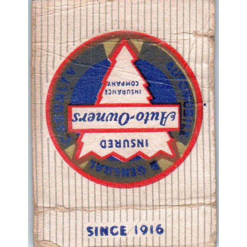 N.E. Arneson Ins Agency Fergus Falls MN Vintage Matchbook Cover SF4-Y8